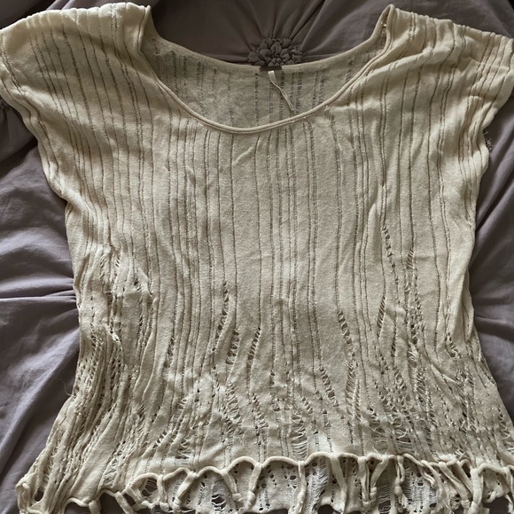 Free People crotchet top - Picture 3 of 4